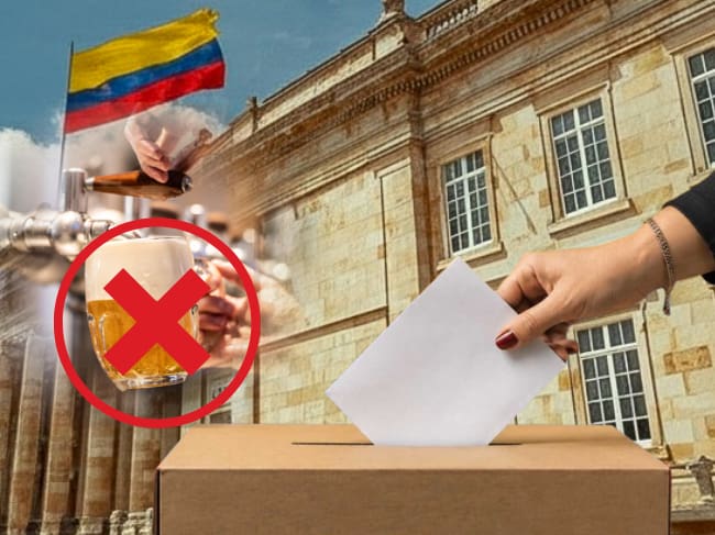 Ley seca en Bogotá y otras ciudades en elecciones presidenciales 2026: Fecha, horarios y multas
