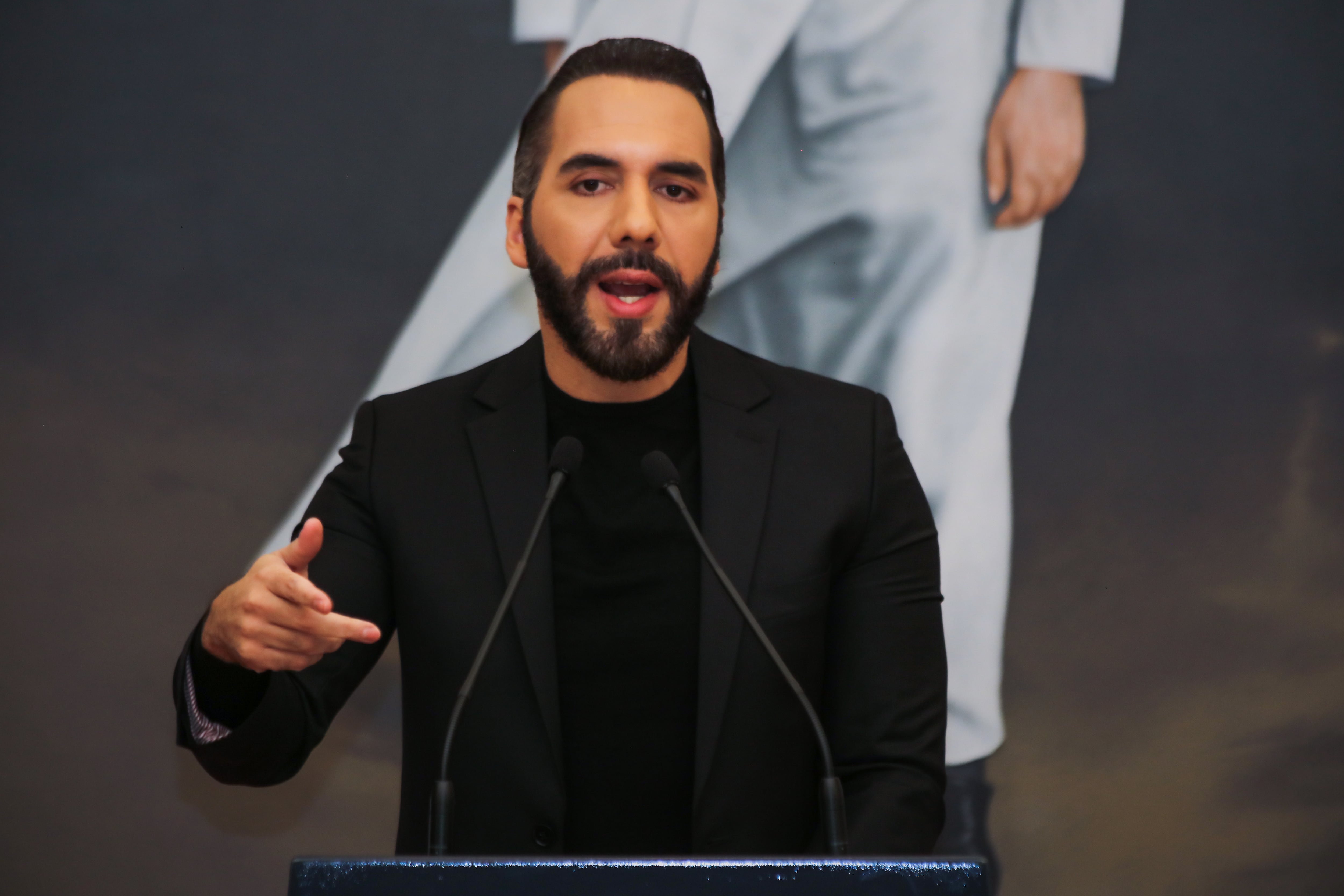 Nayib Bukele, presidente de El Salvador. Foto: Alex Peña/Getty Images
