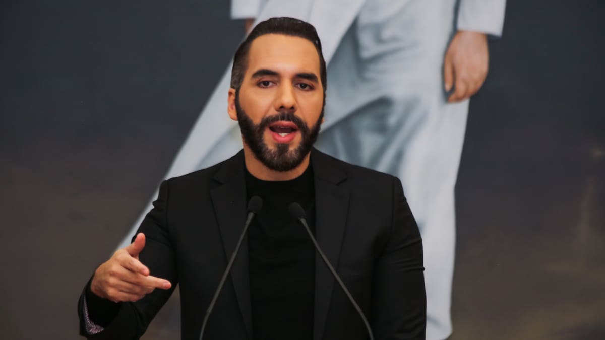 Bukele aseguró que en “guerra” contra las pandillas en El Salvador “no murió ningún civil”