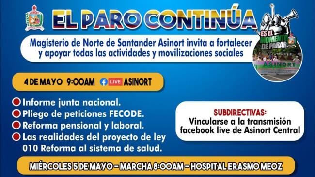 Docentes paralizan actividades académicas