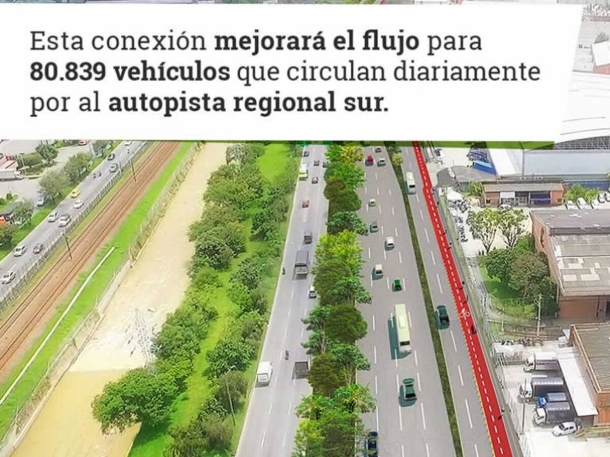 Inició construcción de la vía distribuidora de la Regional Sur