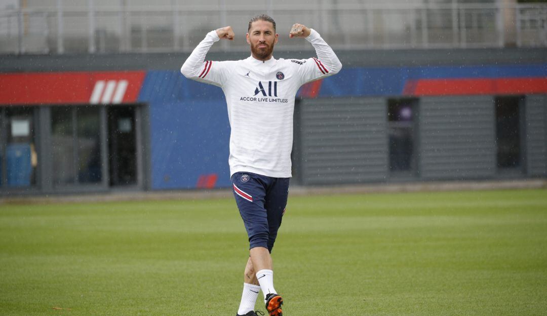 Sergio Ramos ya se entrena con el PSG