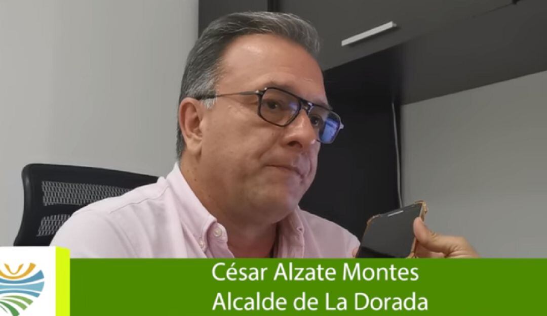 César Arturo Alzate Montes, alcalde de La Dorada