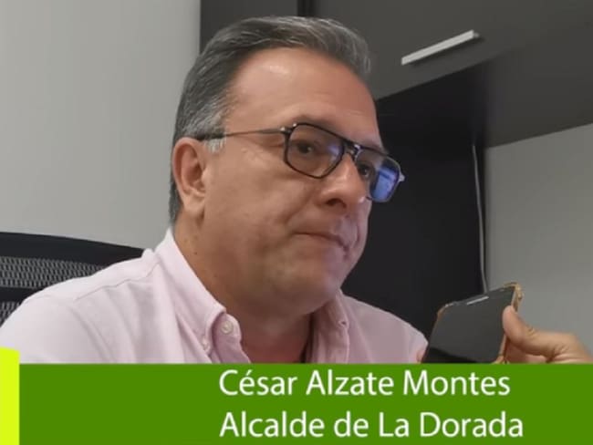 César Arturo Alzate Montes, alcalde de La Dorada