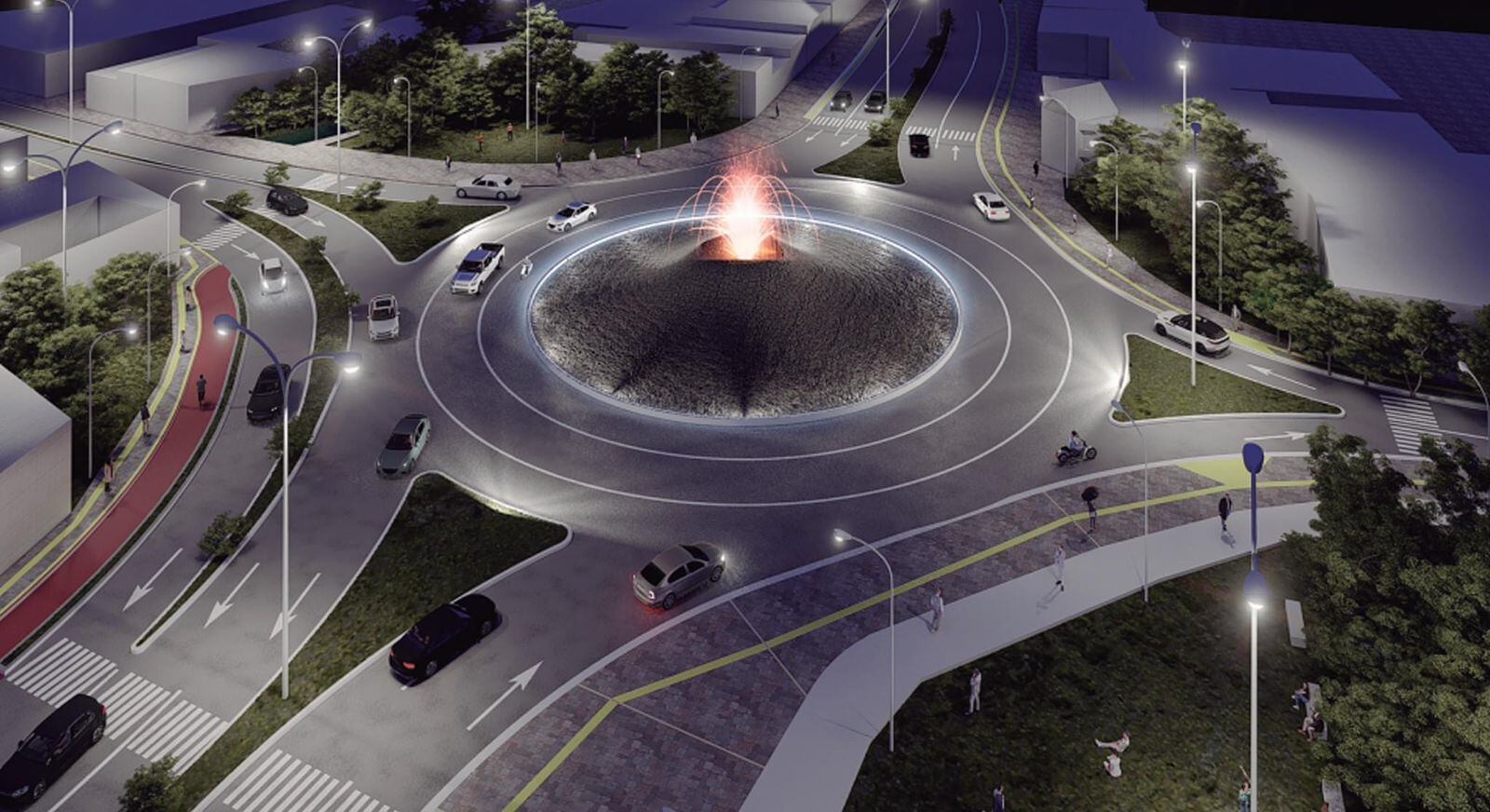 Glorieta Chapal. Foto: Avante