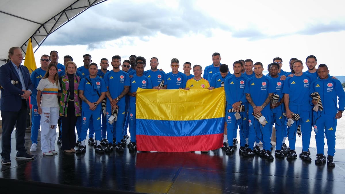 La Selección Colombia recibió el pabellón nacional: “Con todo a representar al mejor país del mundo”