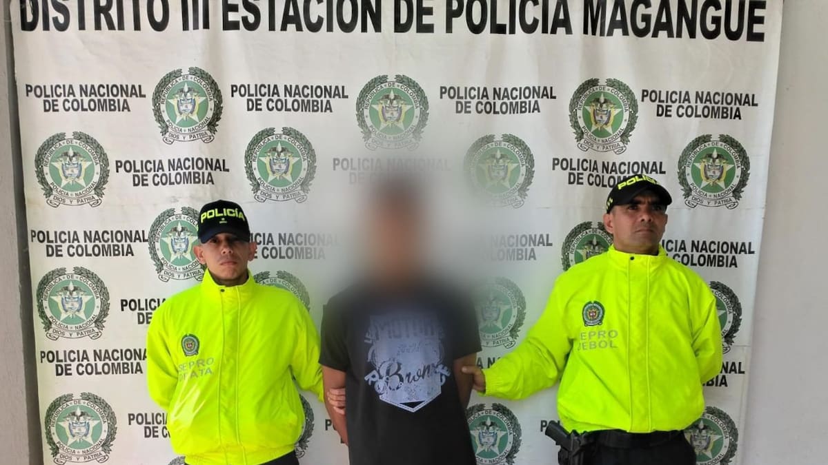 Capturado en Magangué presunto abusador que engañaba a menor por redes sociales