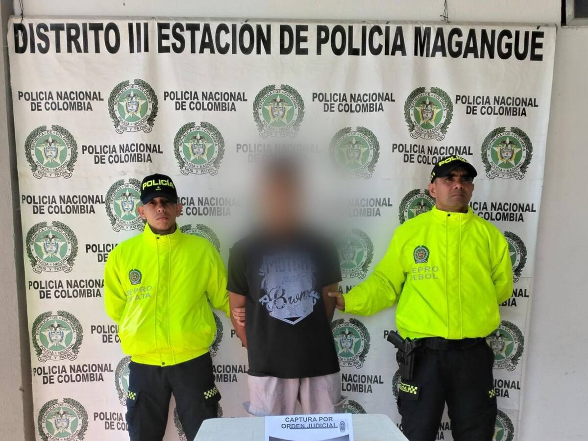 Capturado en Magangué presunto abusador que engañaba a menor por redes sociales