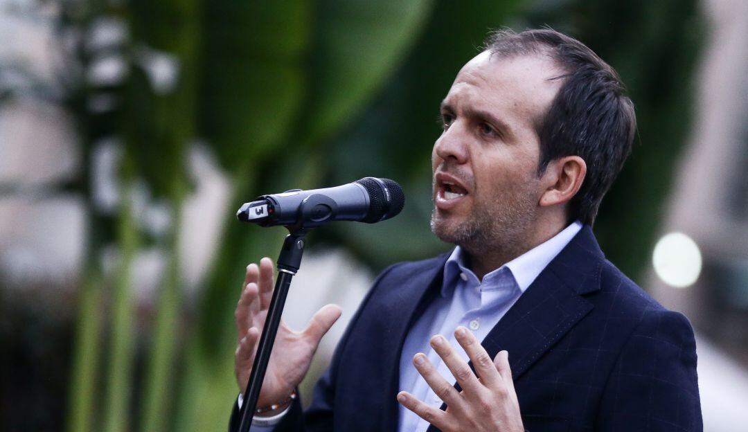 Ernesto Lucena, ministro del Deporte.