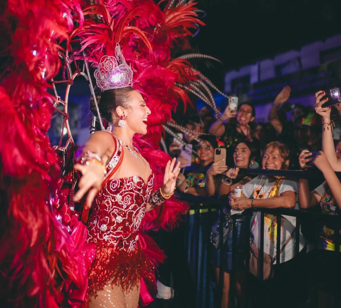La reina del Carnaval, Michelle Char. Foto: tomada de su cuenta de Instagram.