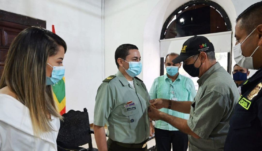 El Distrito exaltó el trabajo del mayor Cristian Álvarez para contrarrestar la propagación del COVID-19 en el departamento