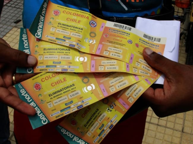 Habrá vigilancia especial a la venta de boletas del juego Colombia - Paraguay