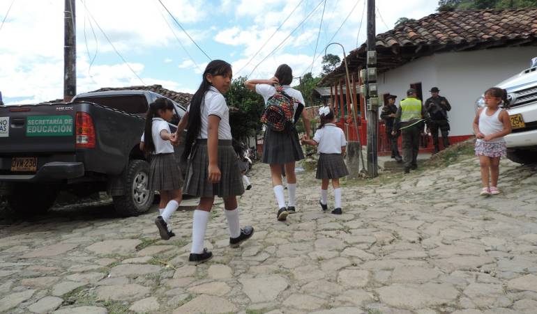 Deserción escolar en Caldas