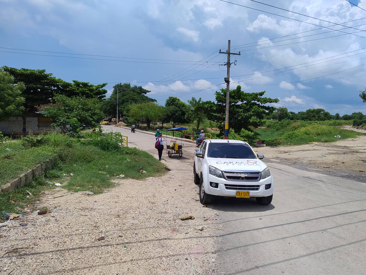 Ataque sicarial en el barrio El Pozón dejó una persona herida