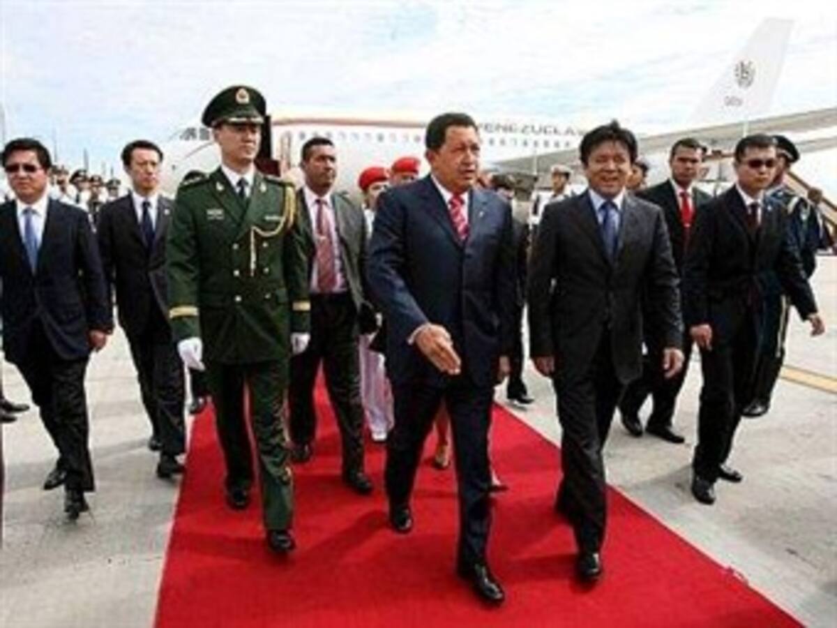 Chávez emprende una gira por Asia para fortalecer posición de Venezuela