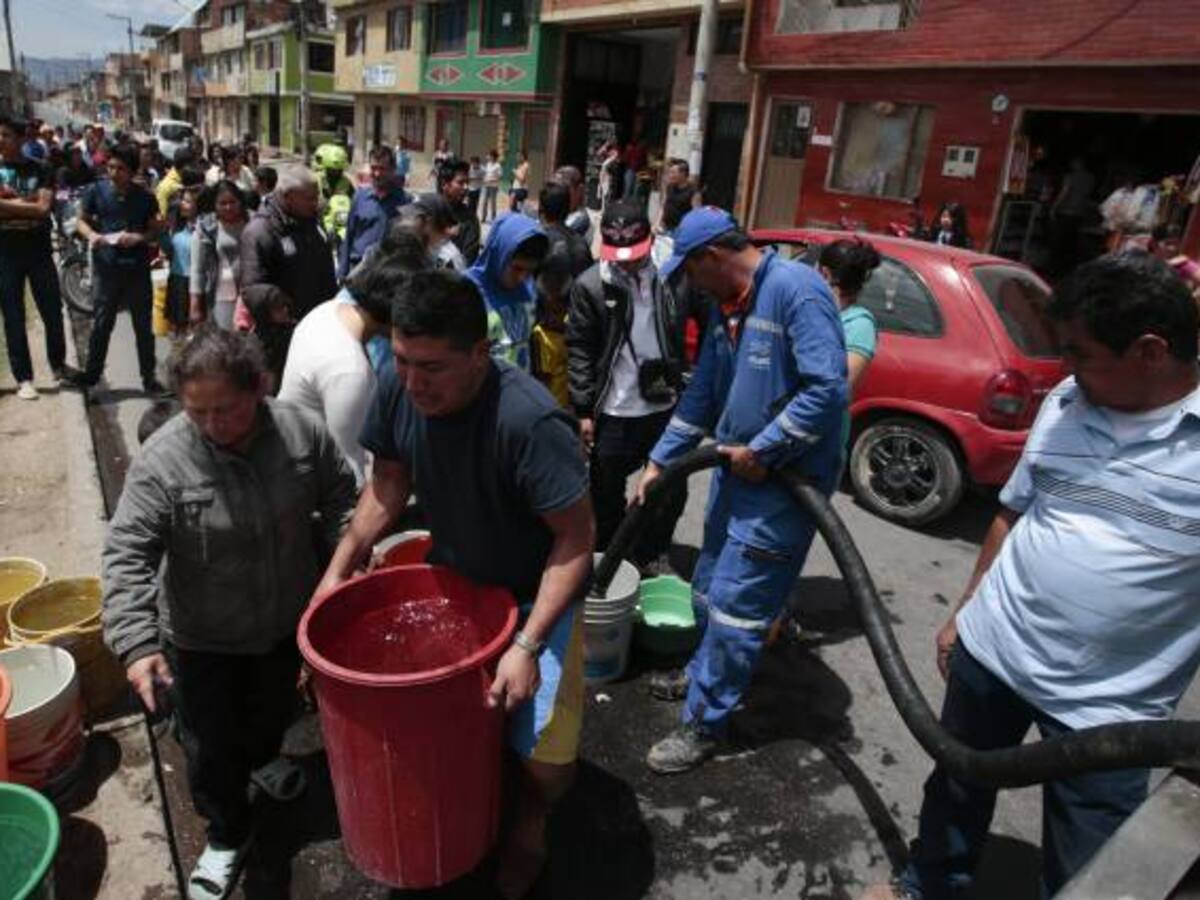 Siguen los problemas de agua en Facatativá