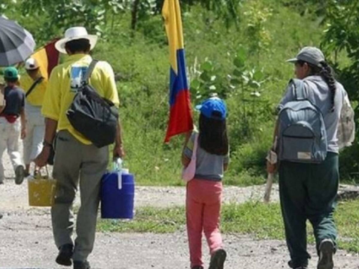 Familias desplazadas por amenazas de grupos armados reclaman ayuda
