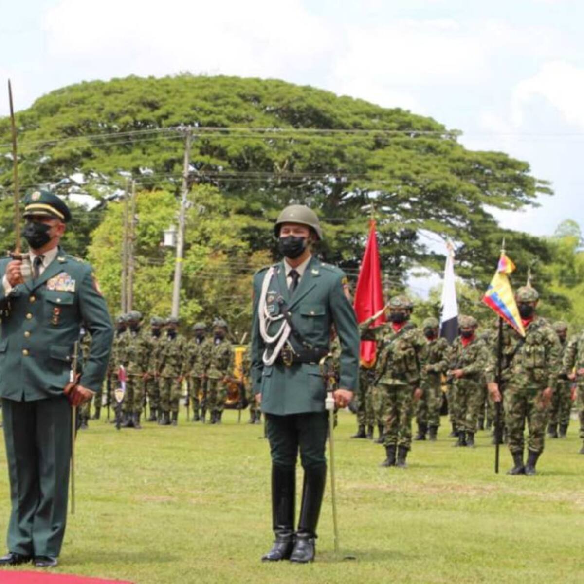 Cambio de mando en la Octava Brigada del Ejército Nacional