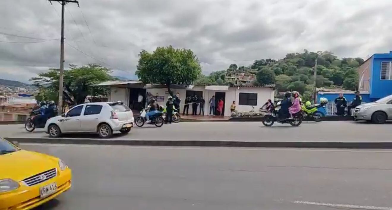Intento de robo terminó en un homicidio en el barrio 6 de Enero de Cúcuta. / Foto: Cortesía Noticias Cúcuta 75.