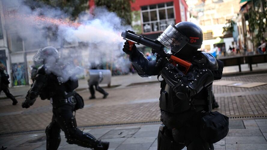 Director de la Policía asegura que no hay responsabilidad del Esmad en caso de Gareth Sella. Foto: Colprensa - Sergio Acero