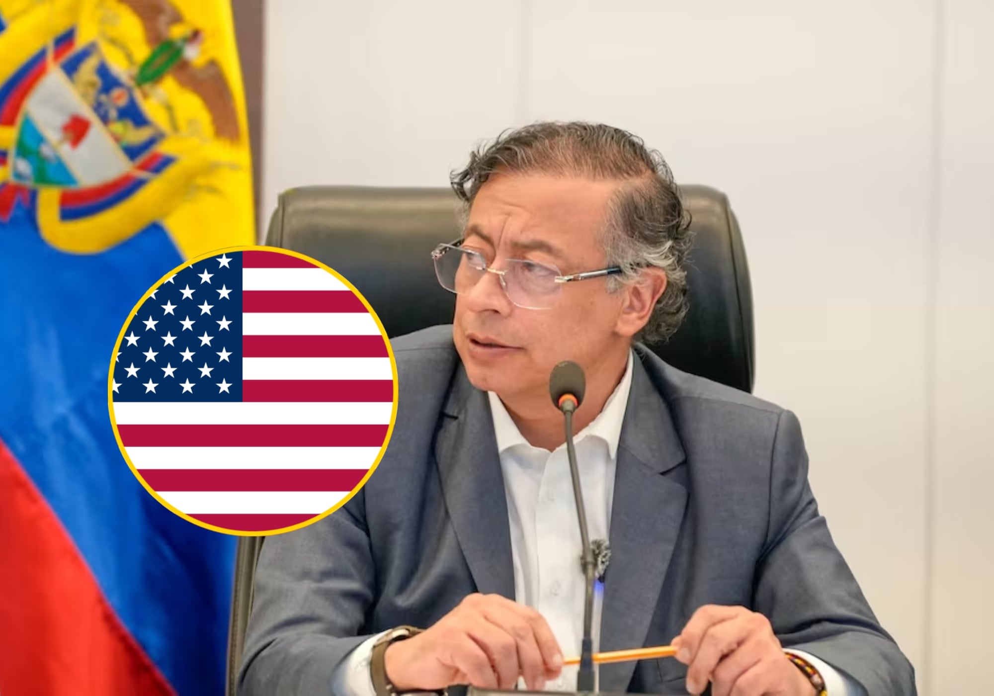 Petro acusó a EE.UU. de cometer un “crimen de guerra” en ataques a lanchas con 14 muertos. Foto: Presidencia Colombia.