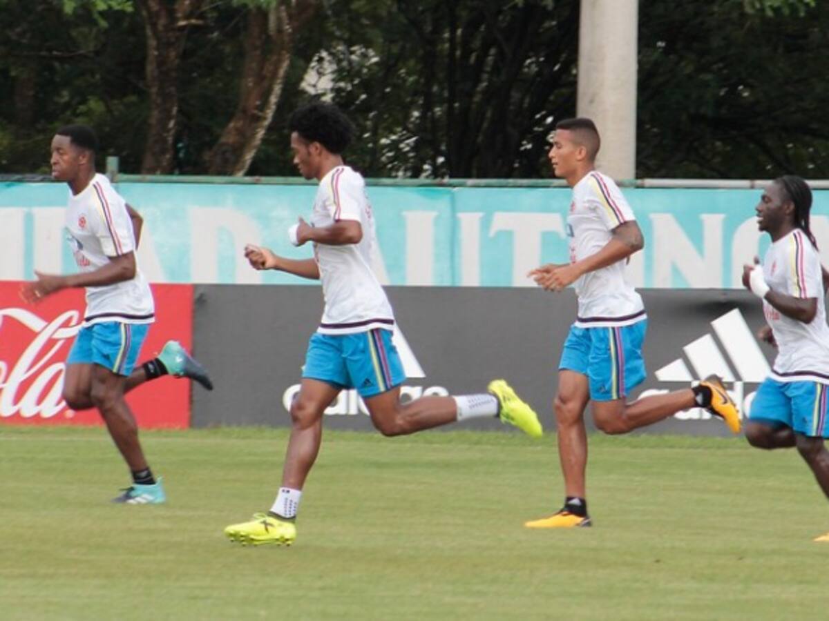 En imágenes: La Selección se enfoca en Venezuela