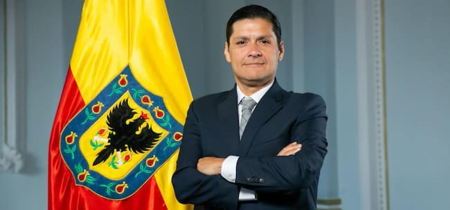 César Restrepo, secretario de Seguridad de Bogotá. Foto: SCJ página web.