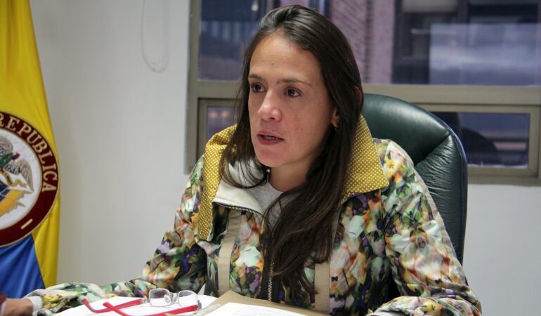Ángela Mora, directora de la ANTV