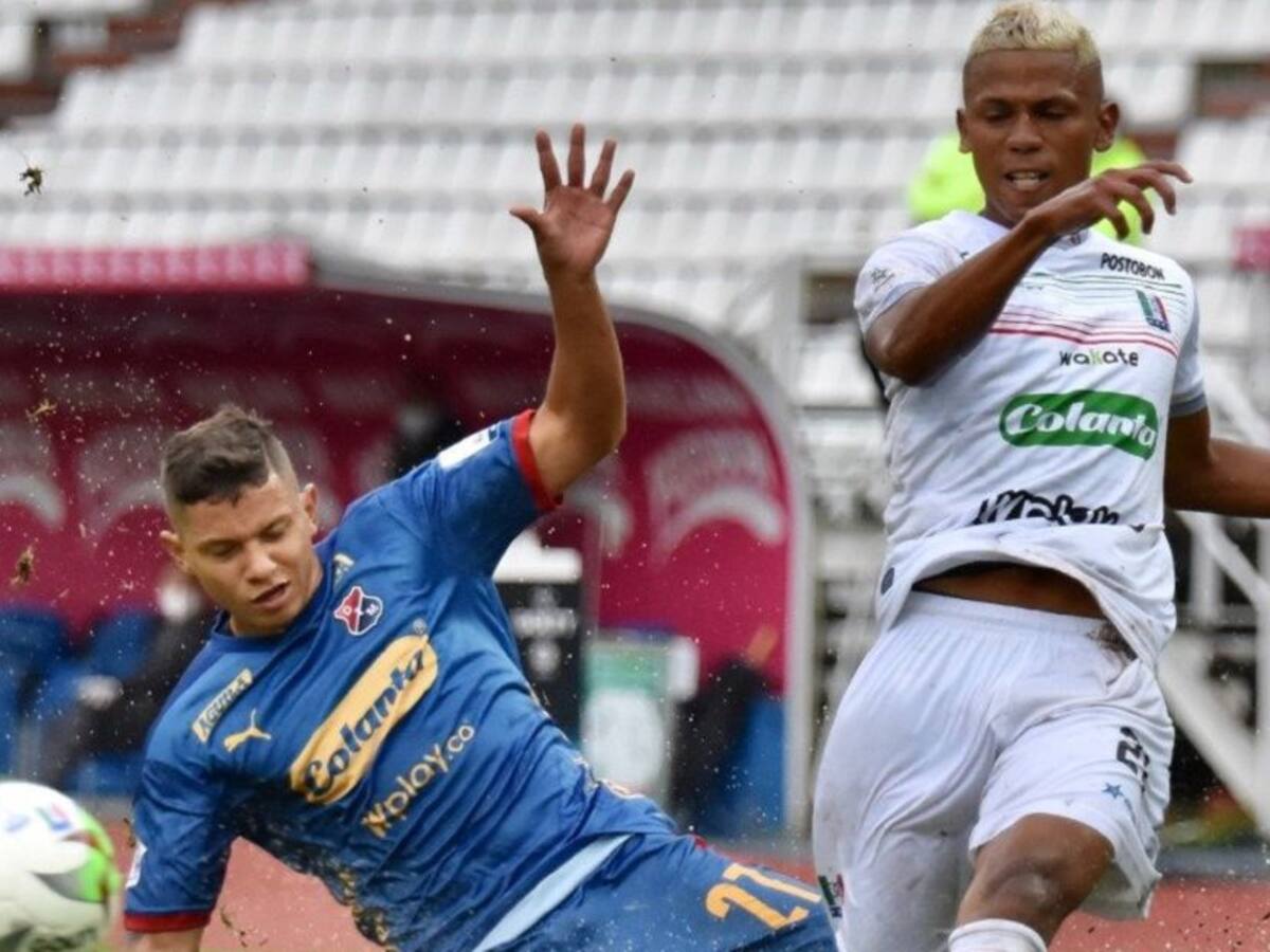 DIM no pudo contra Once Caldas y quedó afuera de la fiesta de los ocho