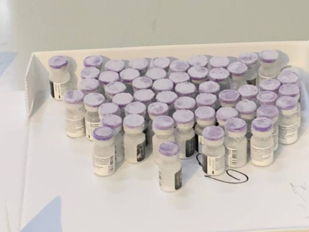Cartagena recibirá más de 3.200 vacunas de Pfizer y Sinovac