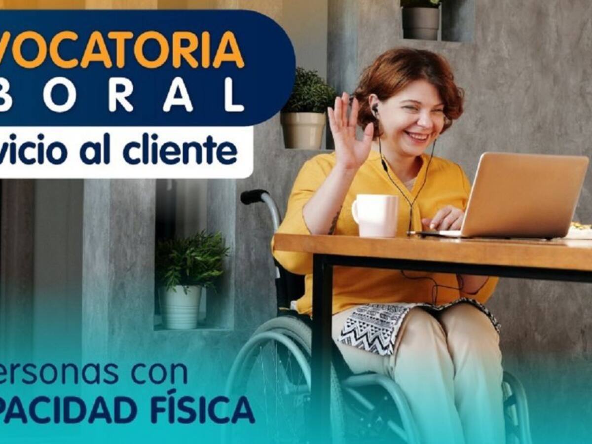 Oportunidad laboral para las personas con discapacidad física en Manizales
