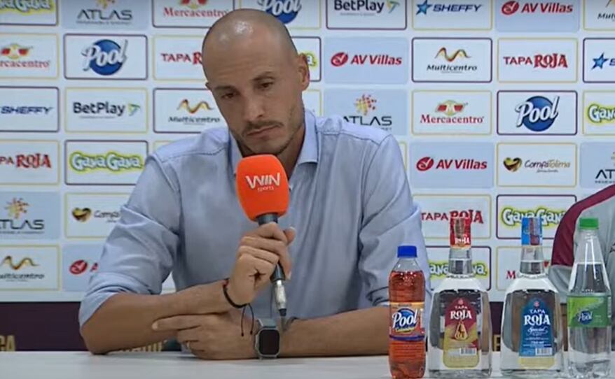 David González, DT del Tolima / Dimayor.