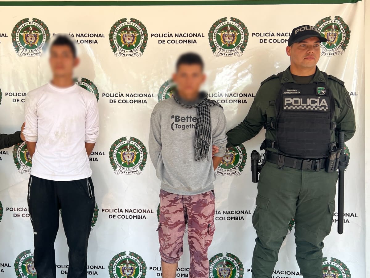 capturan dos personas, presuntamente implicados en hechos de terrorismo ocurridos en Neiva