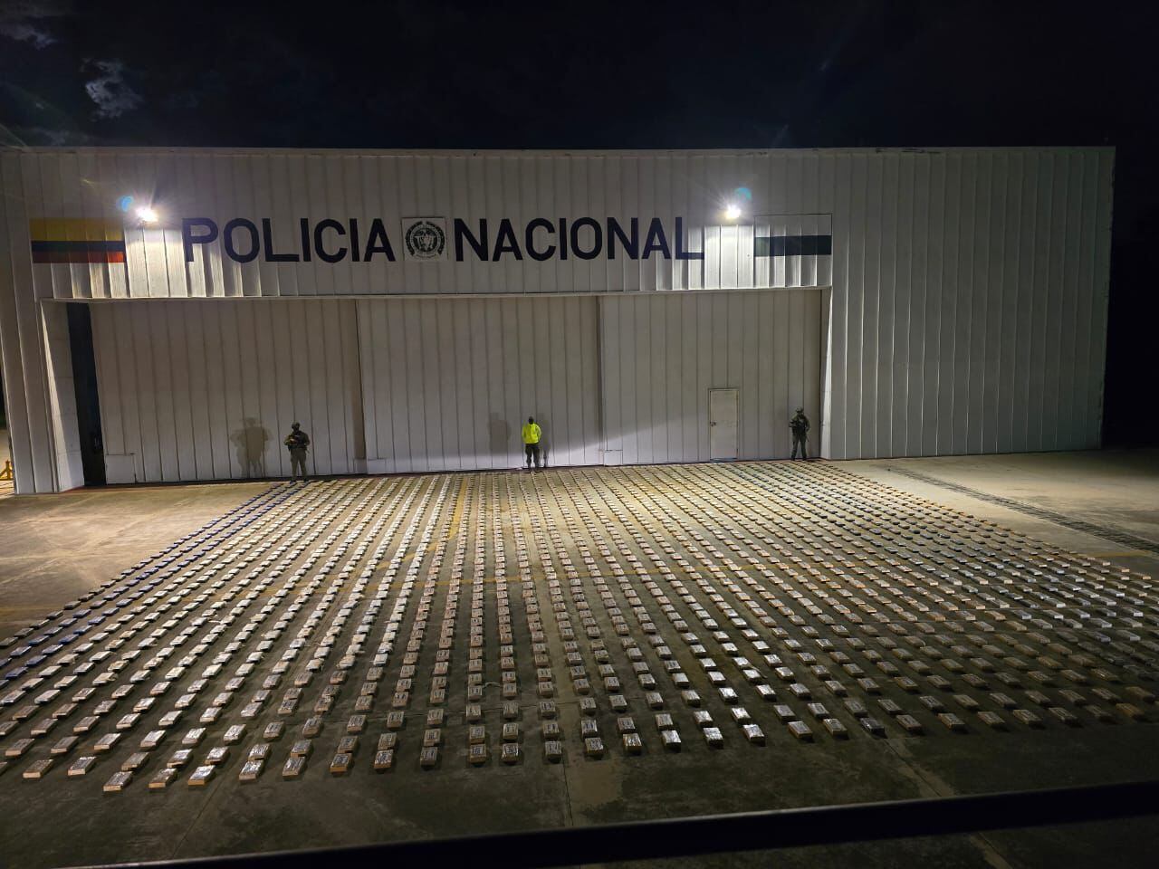 Dos toneladas de cocaína fueron incautadas en Cartagena