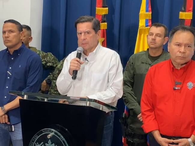 Ministro del interior Juan Fernando Cristo en Norte de Santander / Foto: Cortesía