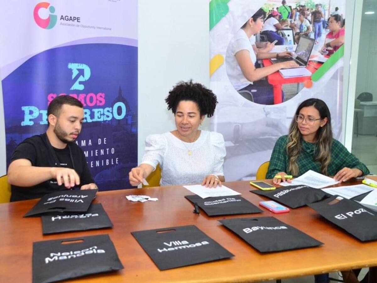 1.050 emprendimientos de barrios en pobreza extrema de Cartagena serán fortalecidos