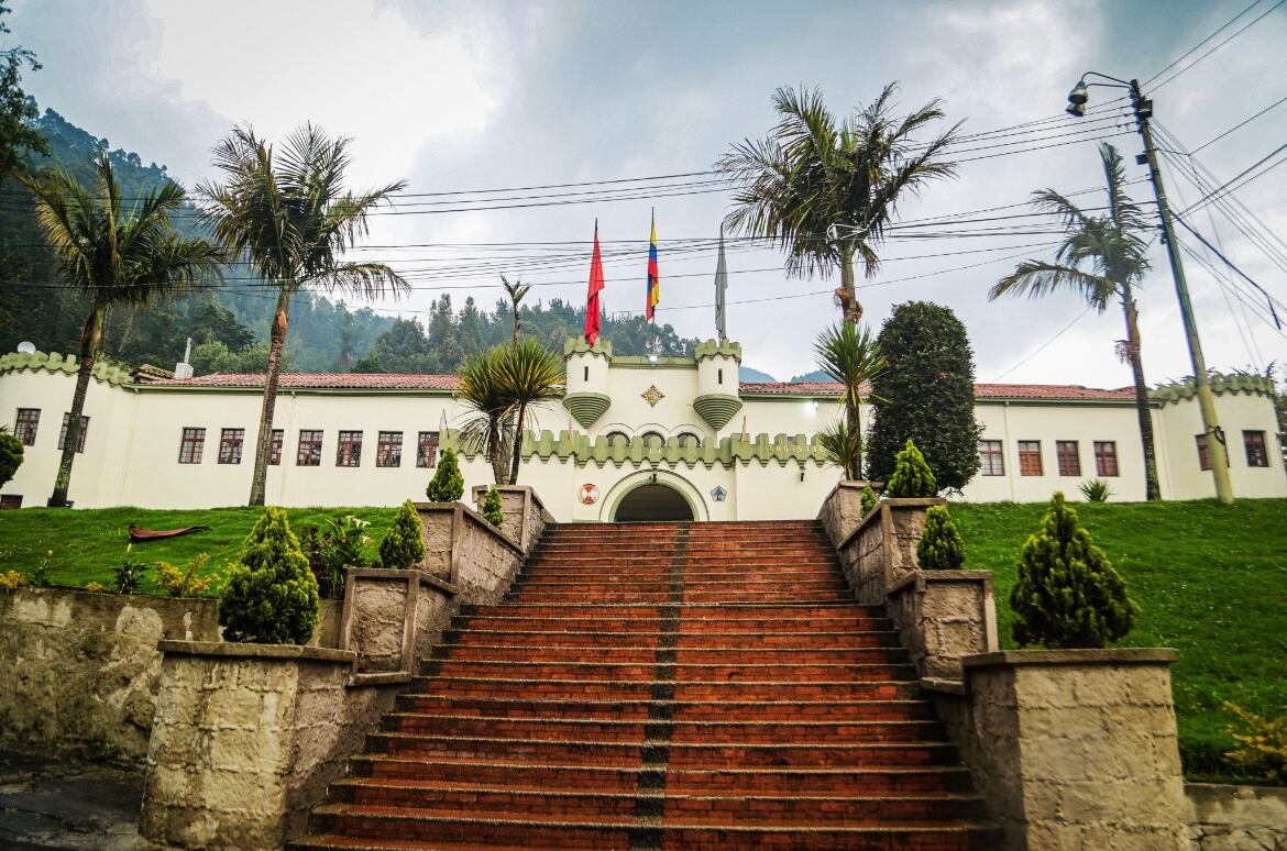 Escuela de Logística del Ejército. Cortesía Alcaldía Local de San Cristóbal.
