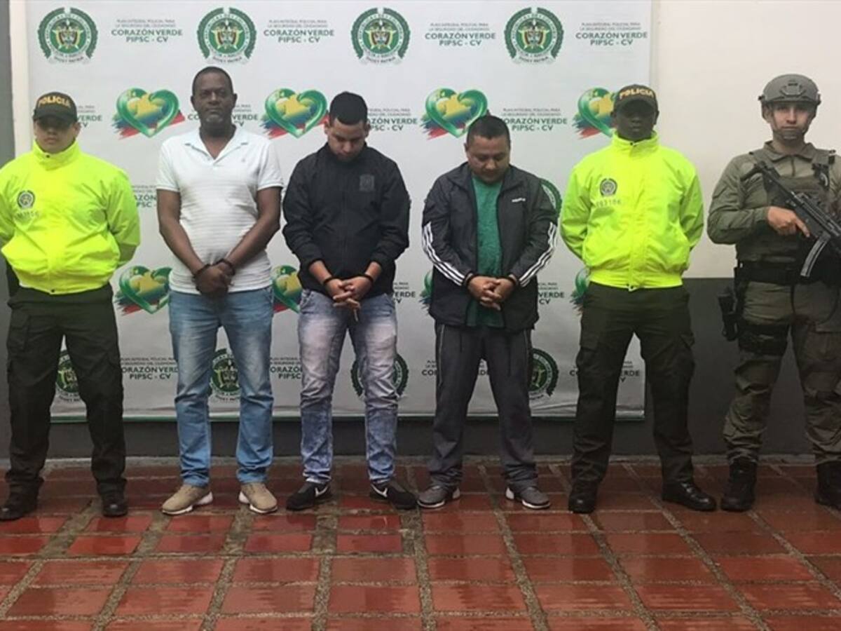 Tres extraditables sindicados de narcotráfico fueron capturados en Cali y Tumaco