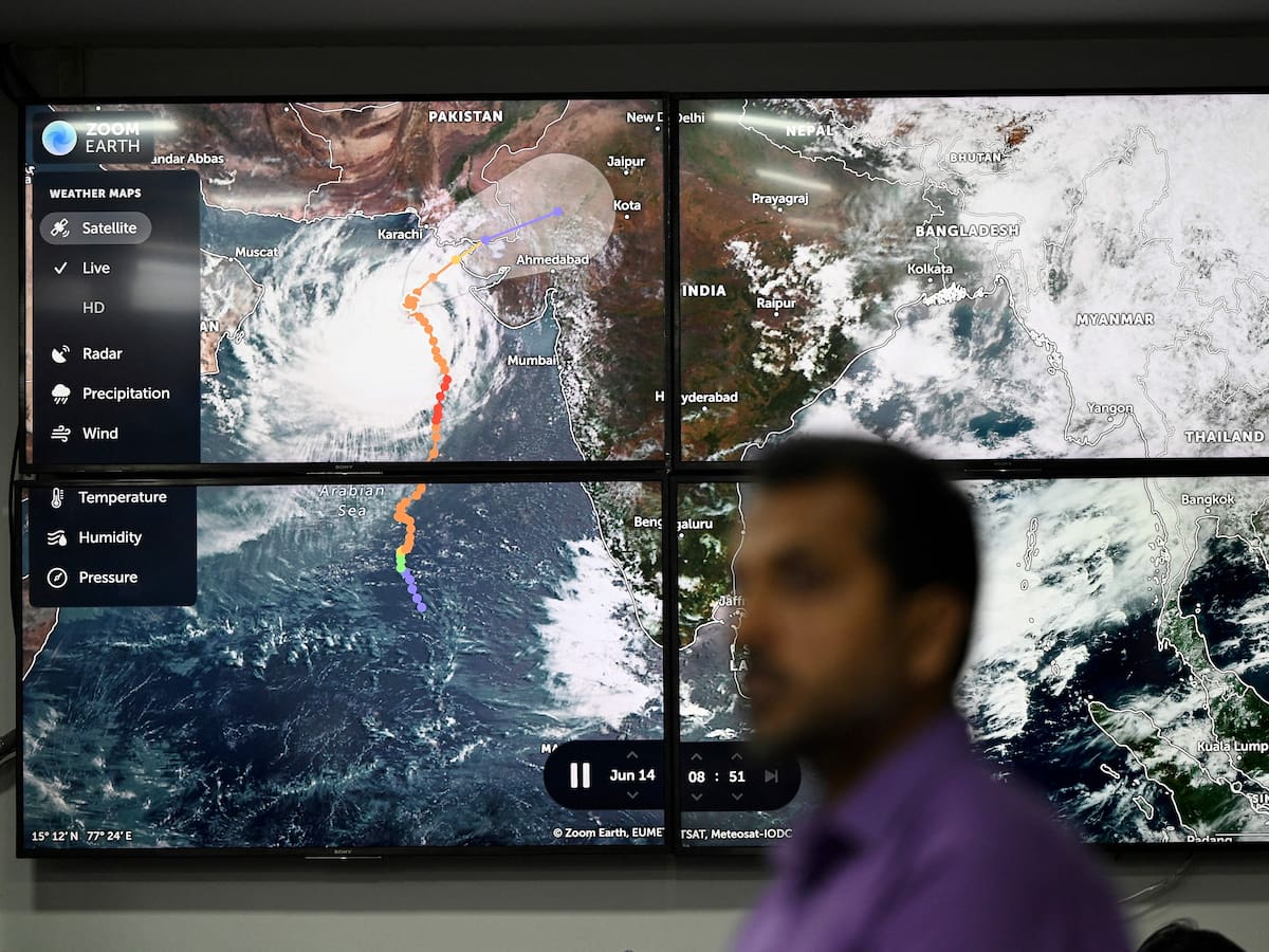 Ciclón Biparjoy: India y Pakistán evacúan más de 100.000 personas