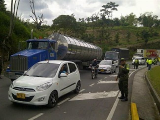 Normalidad en vías del Eje Cafetero