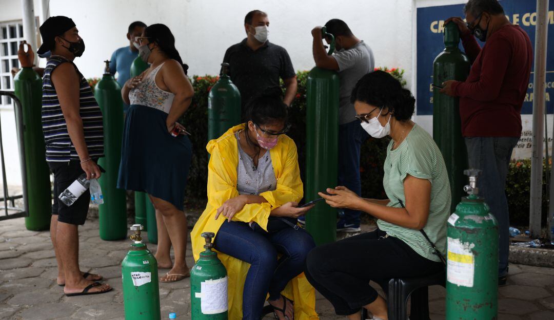 El Amazonas ha sido la región más golpeada en Brasil por la falta de insumos para tratar a las personas contagiadas.