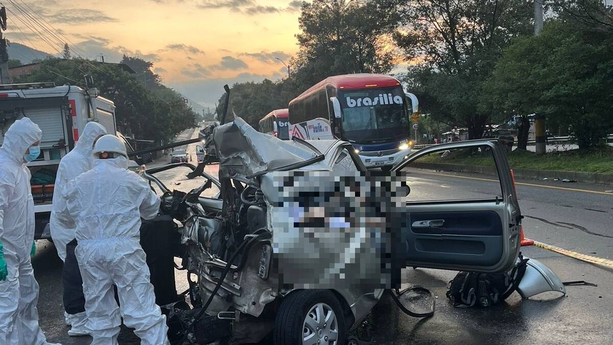 Buscan conductor que habría ocasionado un accidente en el que murieron dos personas