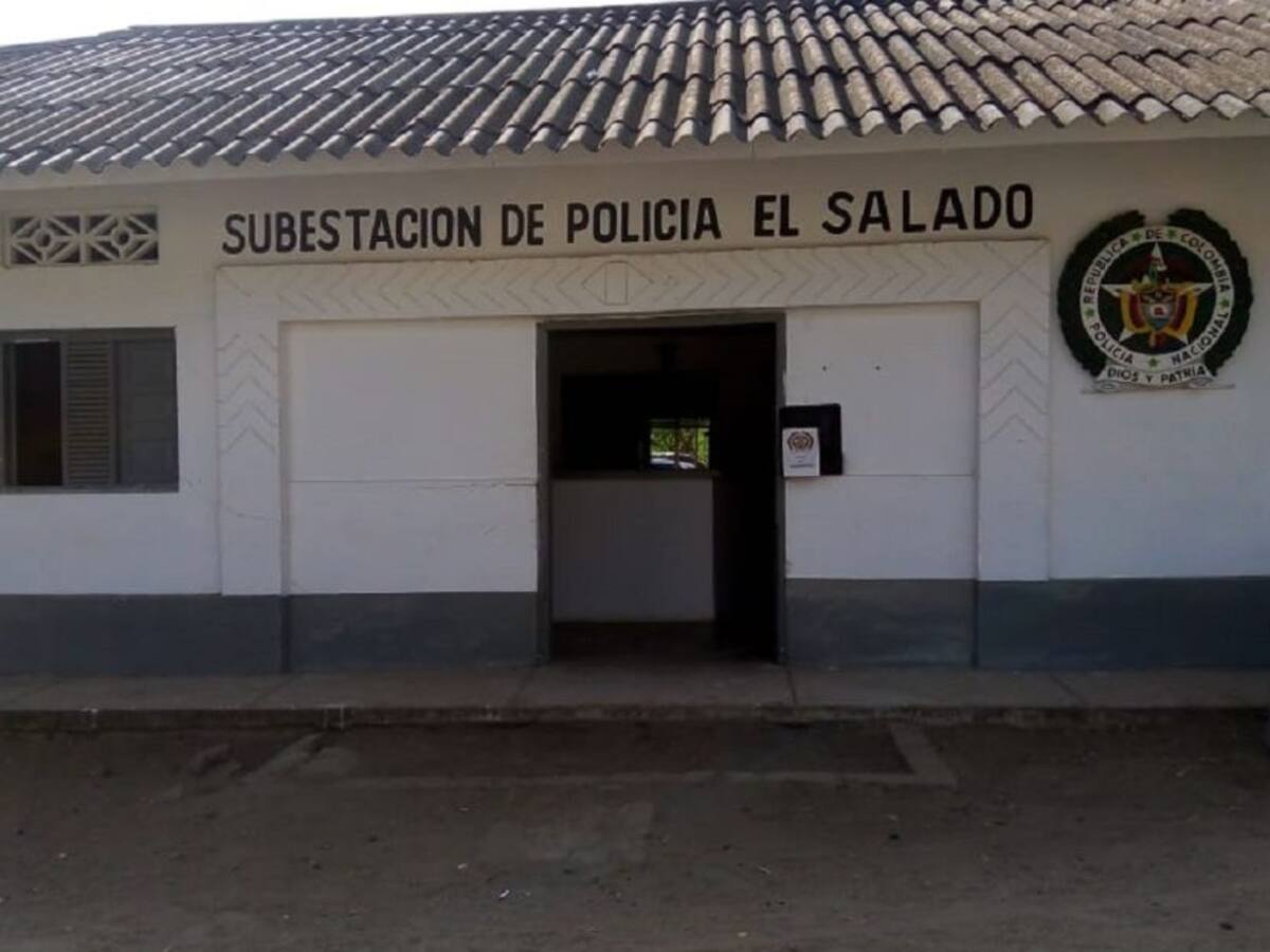 El Salado podría quedarse sin estación de Policía por una deuda de arriendo