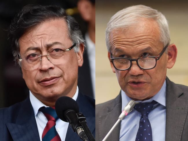 Gustavo Petro y Carlos Ramón González | Fotos: Colprensa