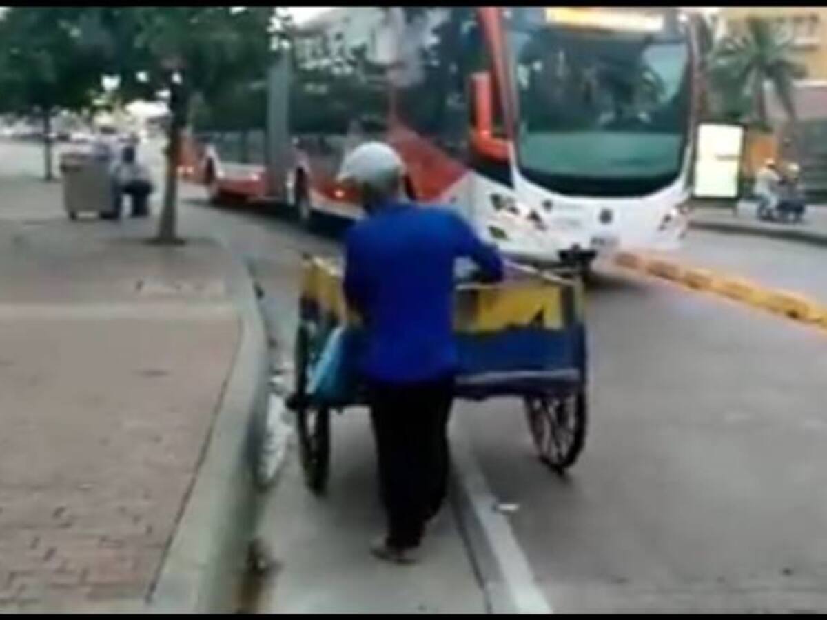 En vídeo quedo evidenciada falta de autoridad en etapa pedagógica de Transcaribe