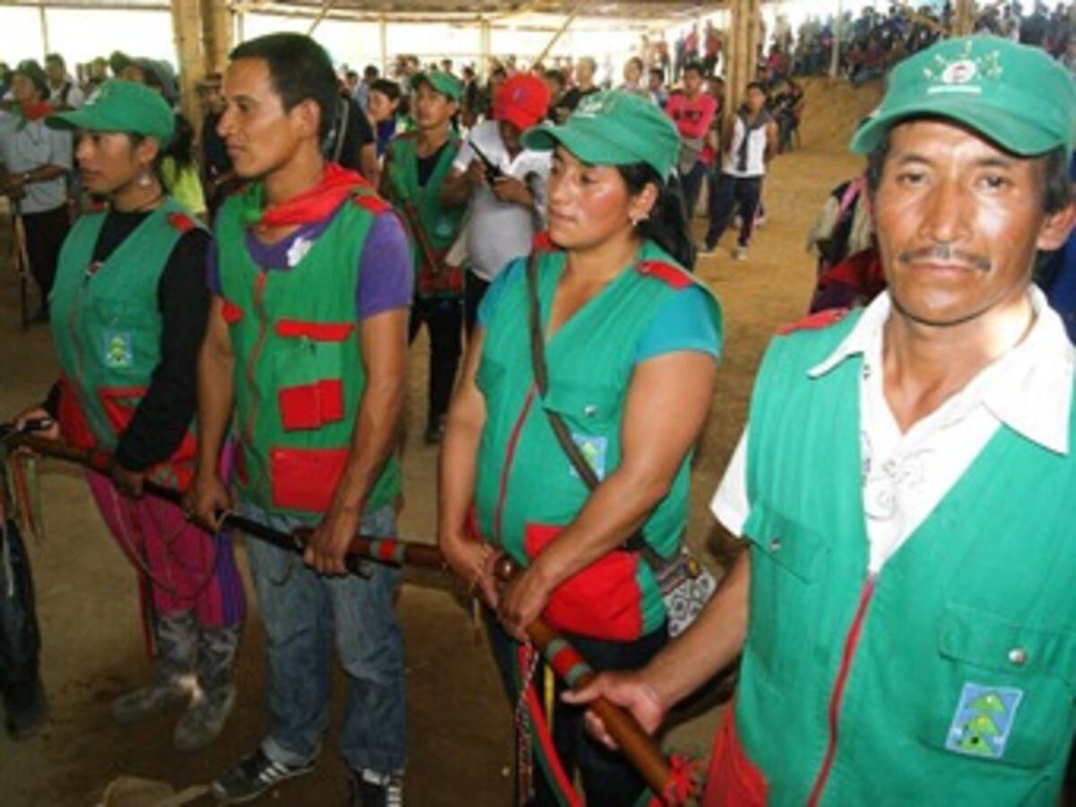Liberan a 3 de 6 uniformados retenidos por la Guardia Indígena de Risaralda