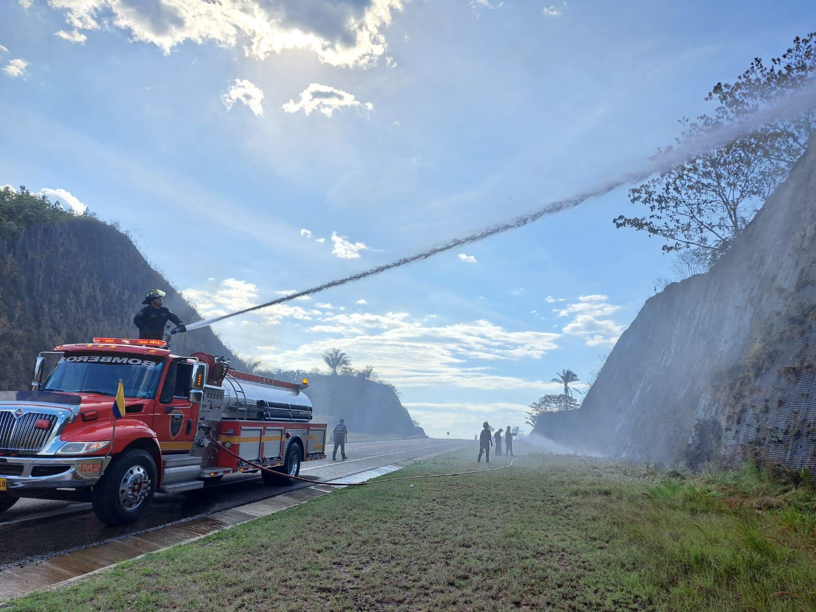 Atención de la emergencia en el municipio de La Dorada