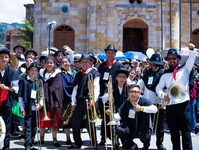 Cumbia y otras músicas del caribe en el Concurso Nacional de Bandas de Paipa