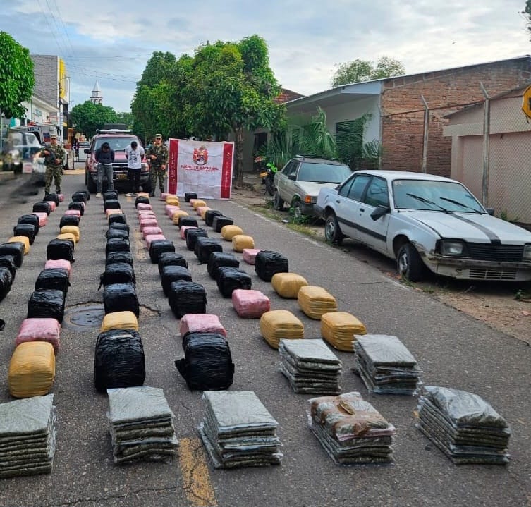 Las operaciones de interdicción siguen siendo contundentes contra el narcotráfico.