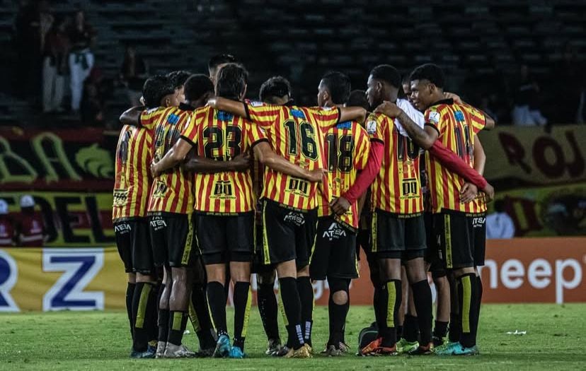 Plantel sub-20 de Deportivo Pereira por la fecha 17 de la Liga Colombiana / @corpereira